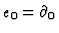 $e_0=\partial_0$