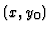 $ (x, y_0)$