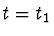 $t=t_1$