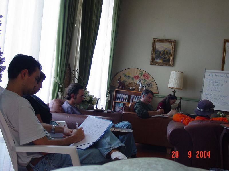 There is so much information that, everyone takes notes.