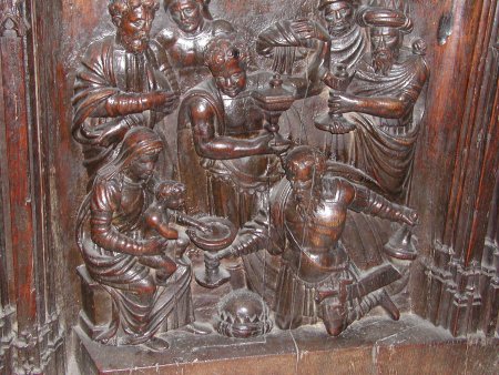 Auch Cathedral Choir Carving